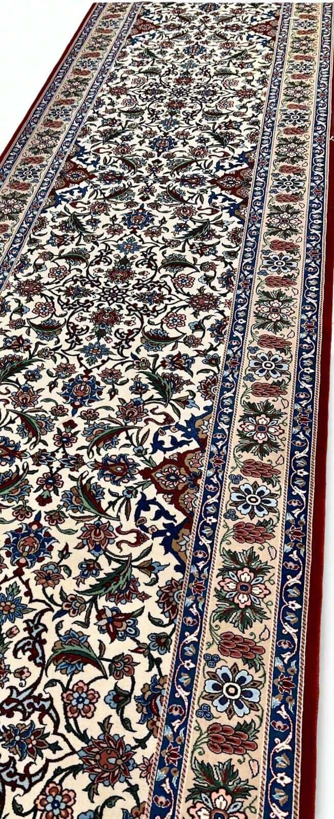 Bring luxurious elegance into your home with the Esfahan persian rug runner by master Zojaji - Prestige rugs