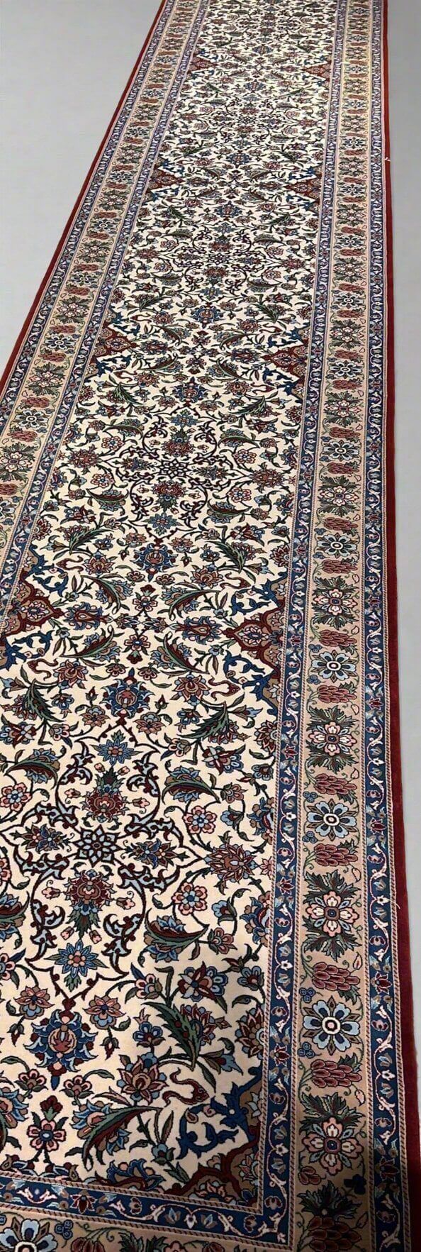 Bring luxurious elegance into your home with the Esfahan persian rug runner by master Zojaji - Prestige rugs