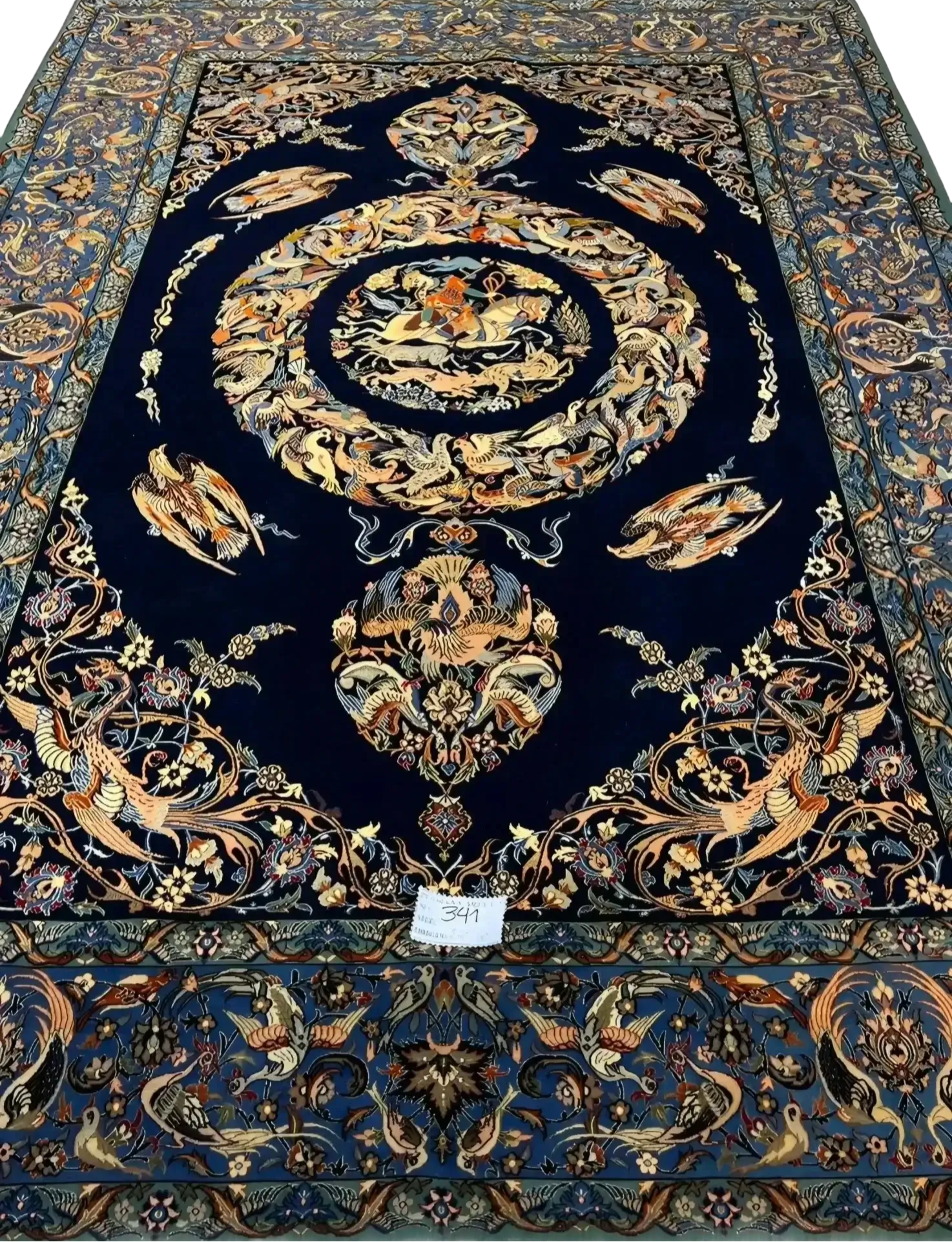 The Art of Isfahan: A New Hunting Reels Rug