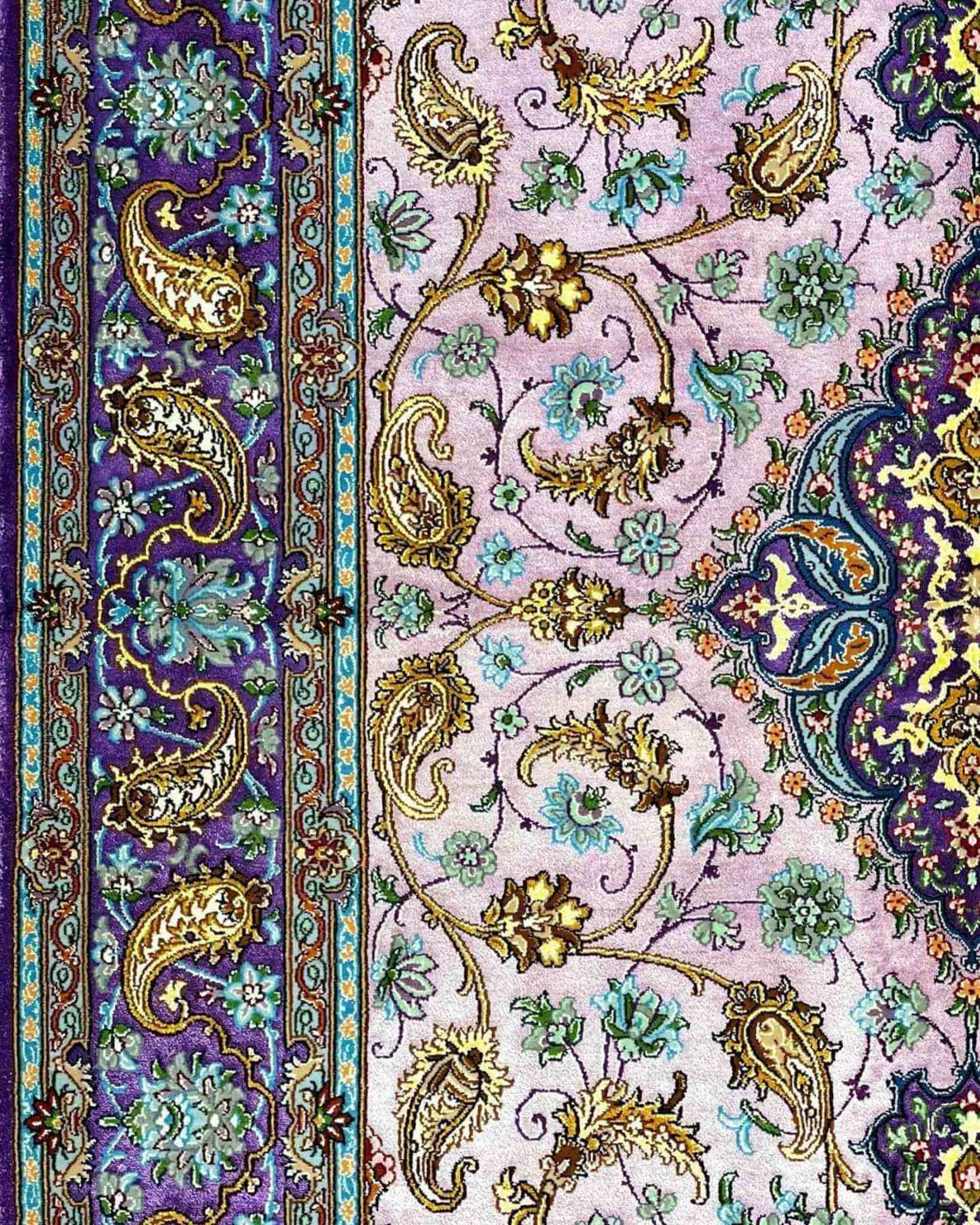 Discover the Charm of Traditional Dark Purple Rugs