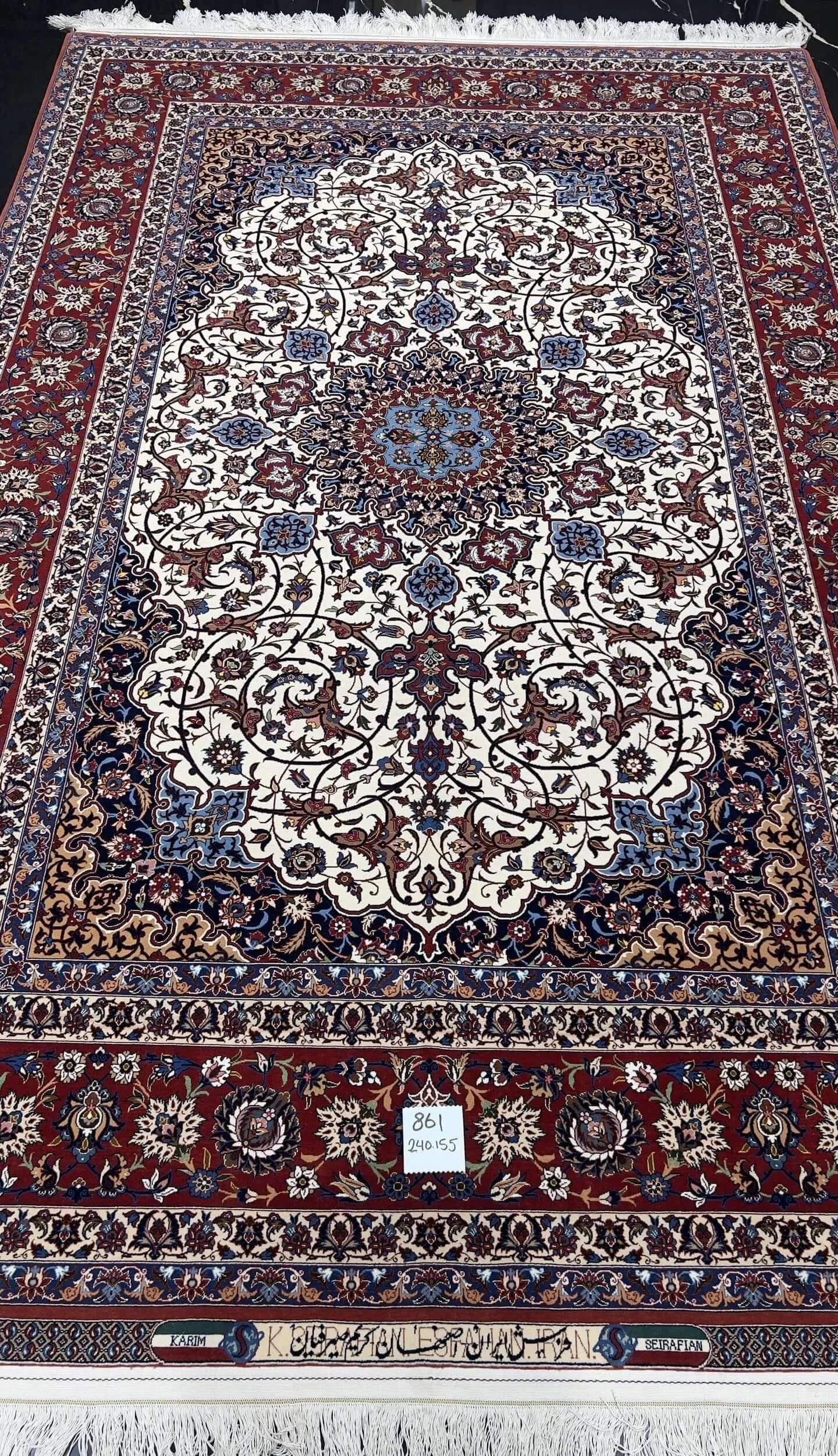 Master Karim Seirafian MasterPiece Rug