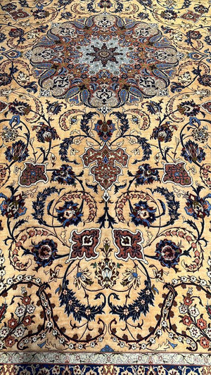 Handcrafted Silk Rug by Rufugaran: A Timeless Treasure
