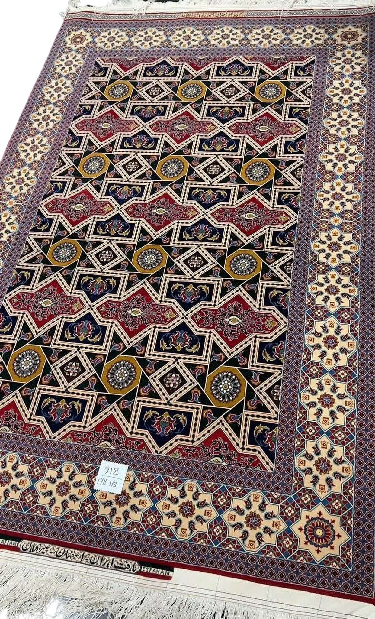 Master-crafted Seirafian rug featuring vibrant patterns and rich textures.
