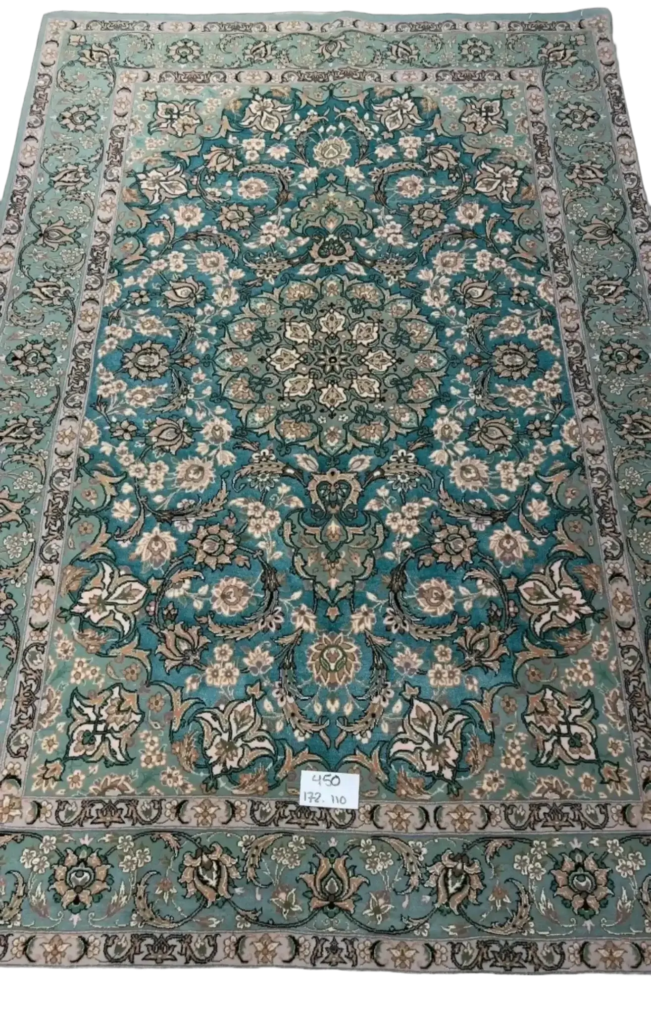 Persian pattern rug showcasing Vaheed Taghie Zadeh's exquisite design work